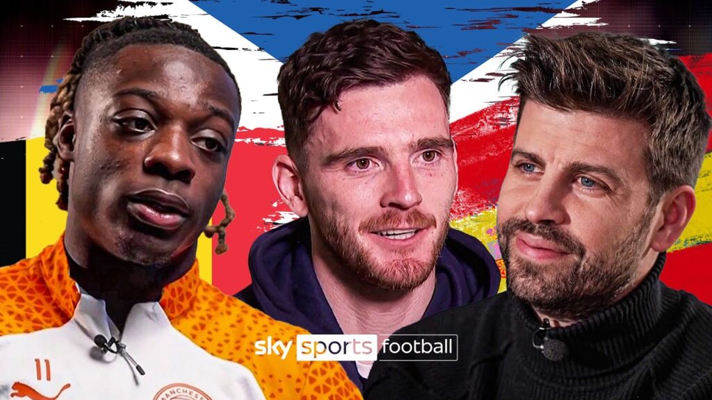 EURO EXCLUSIVES | Hear from Jeremy Doku, Gerard Pique, Andy Robertson & more!