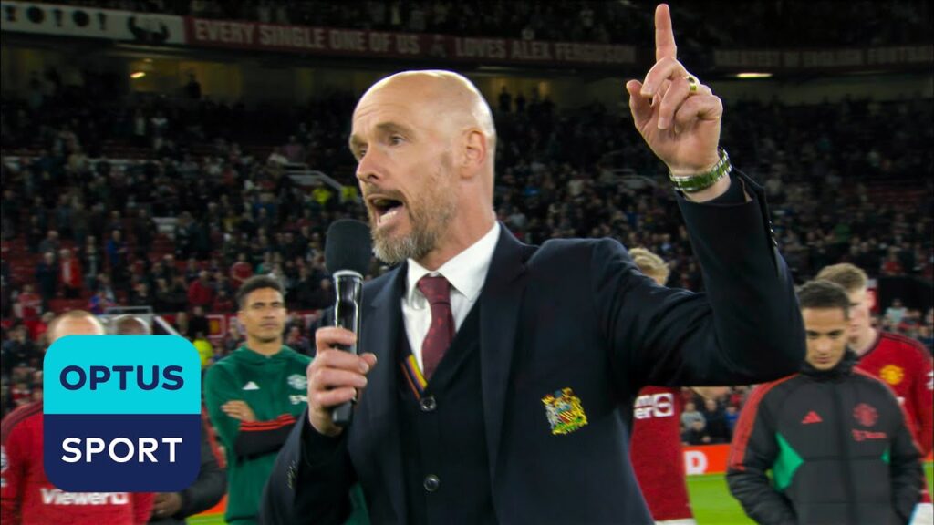TEN HAG SPEECH: 'We will bring the cup back to Old Trafford' 🎤