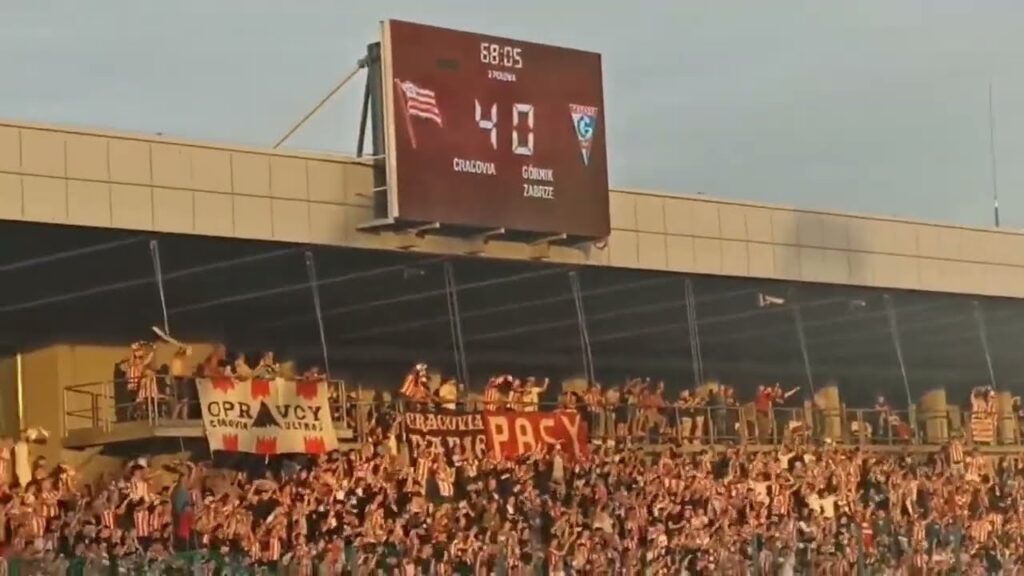 Goal legendary defender Kamil Glik (KS Cracovia vs Gornik Zabrze 5-0) Poland EKSTRAKLASA 2024