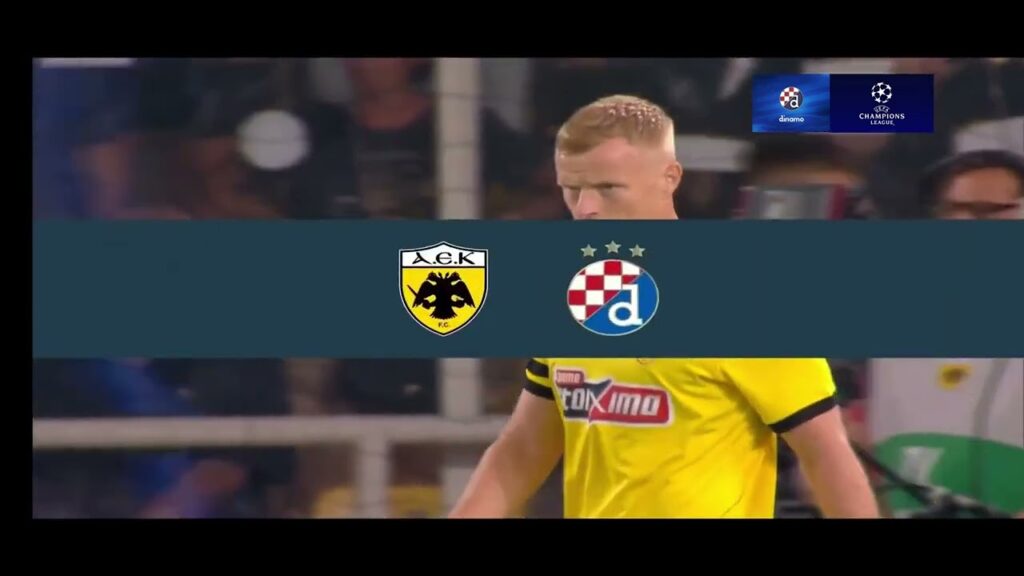 AEK FC - GNK Dinamo Zagreb 2-2 (0-1) Full Match [3rd QR-2nd Leg]
