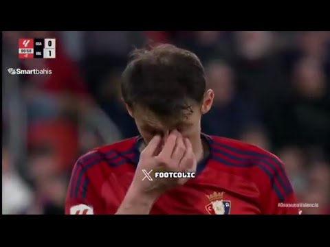 Ante Budimir missed Penalty, Osasuna vs Valencia (0-1) All Goals and Extended Highlights