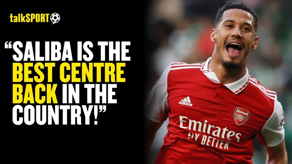 Jason Cundy & Andy Townsend BELIEVE William Saliba Is WORTH £150M! 🤑🔥