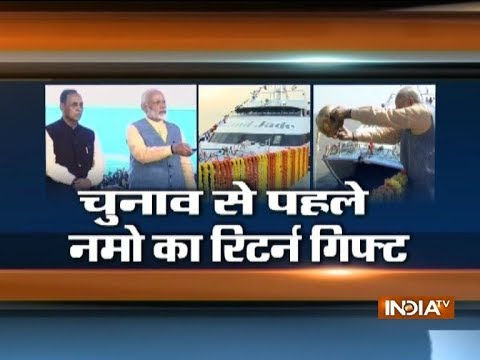 After launching India's first 'Ro-Ro' ferry service, PM Modi to hold a roadshow in Vadodara