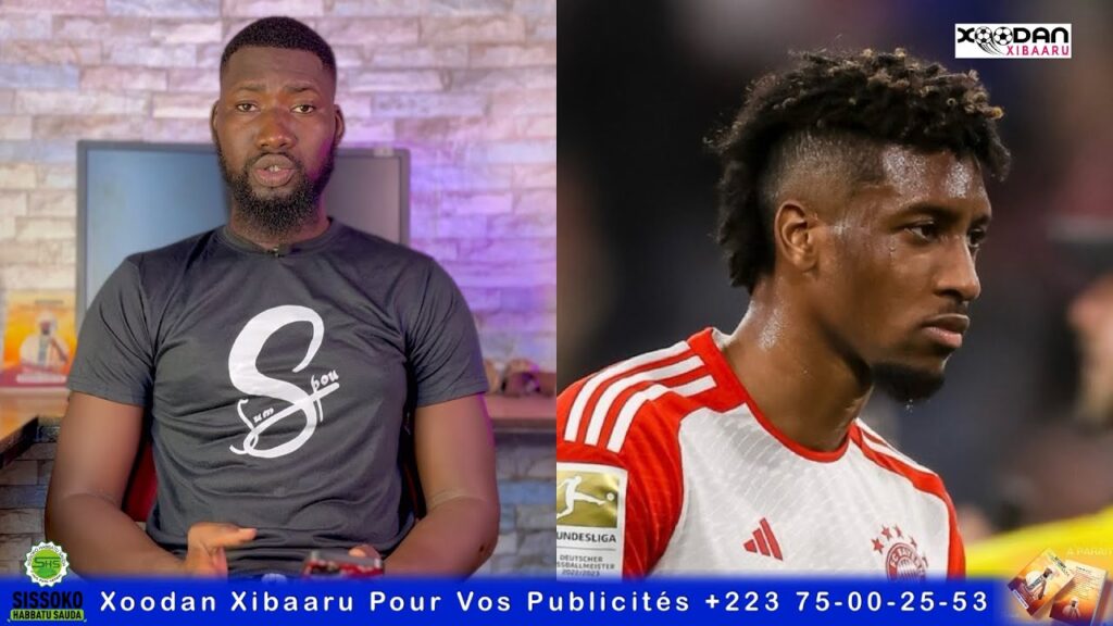 Plus de peur que de mal pour Kingsley Coman qui a reçu un coup à l'entraînement ce lundi matin !