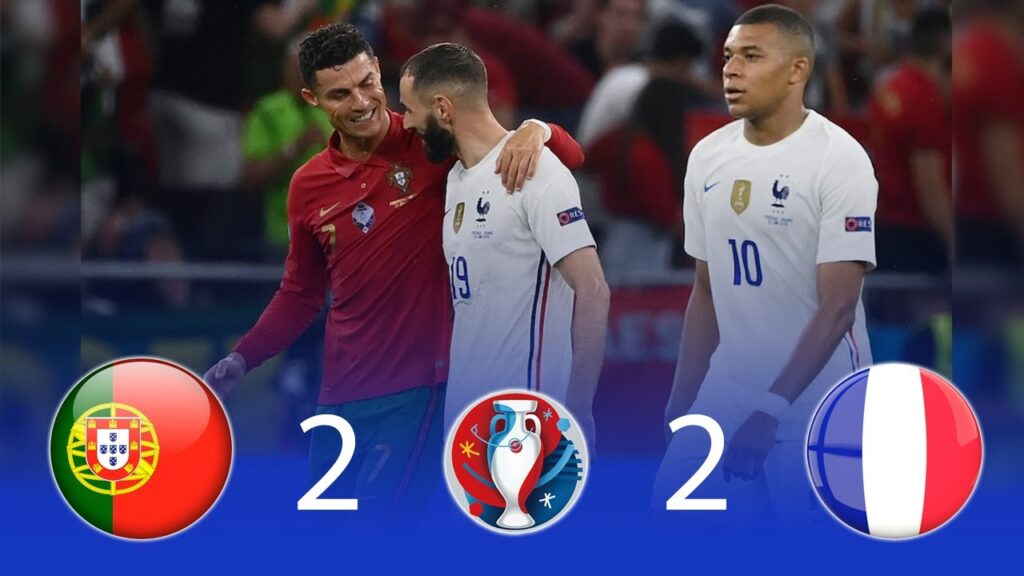 Portugal vs France 2-2 (Ronaldo vs Benzema) Euro 2020 Extended Highlights HD