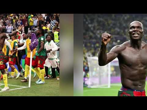 Cameroun-bresil: le but de Vincent Aboubakar en images.