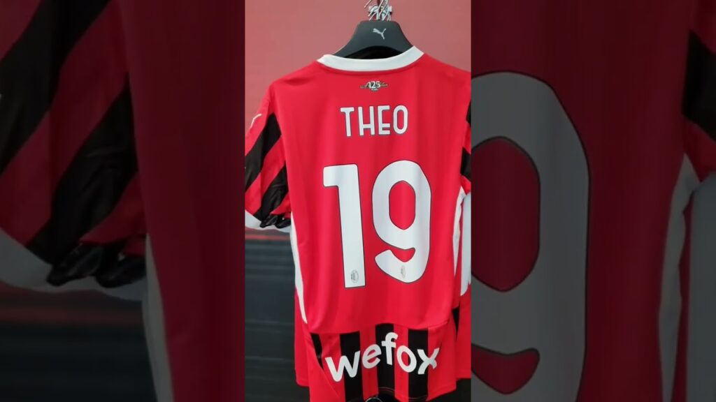 HOME KIT MILAN THEO HERNANDEZ #milan  #theohernandez