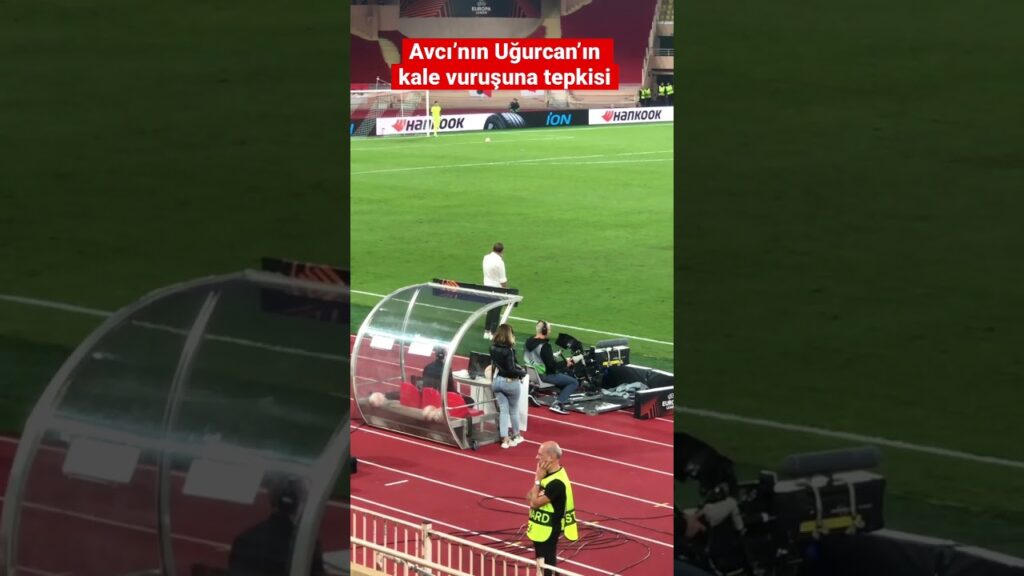 Abdullah Avcı’nın Uğurcan’ın kale vuruşuna tepkisi