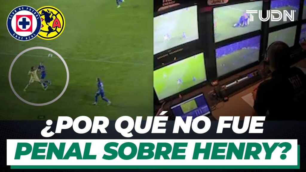 ¿Por qué no se marcó PENAL SOBRE HENRY MARTÍN en la FINAL DE IDA? ¡Así lo explicó el VAR! | TUDN