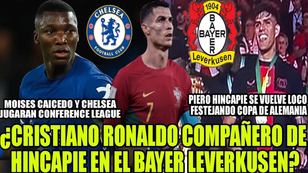 PIERO HINCAPIE SE VUELVE LOCO FESTEJANDO COPA DE ALEMANIA ¿CRSTIANO RONALDO SU COMPAÑERO? Y MAS