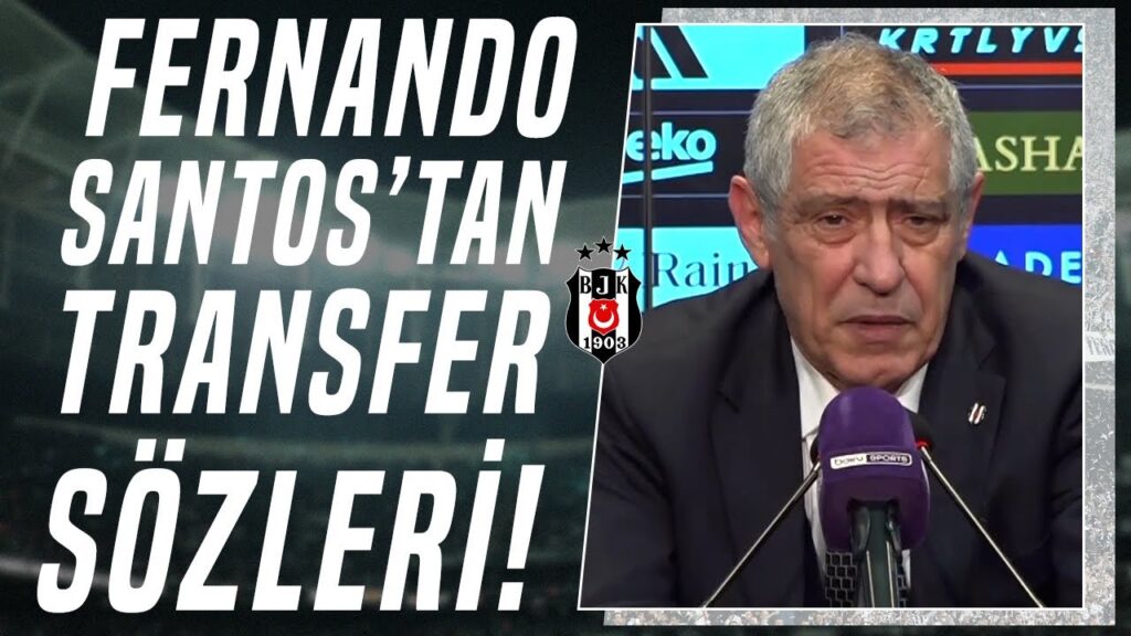 Fernando Santos: "Bu Takım Camia Kadar Büyük Değil" (Beşiktaş 0-0 Adana Demirspor)