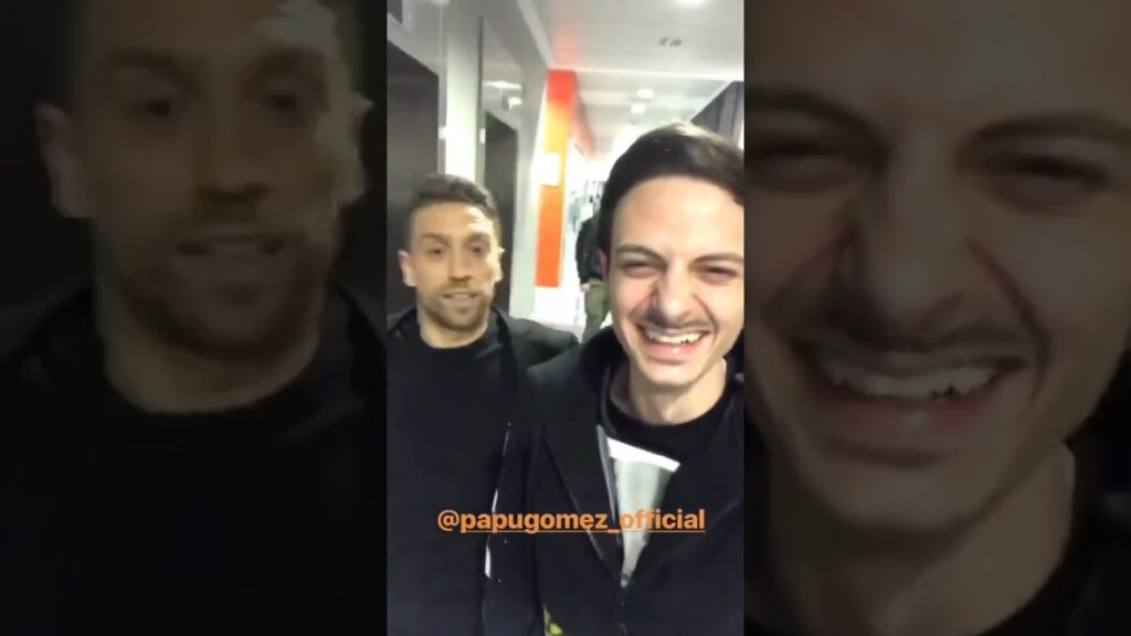 Rovazzi con Papu Gomez che... balla come lui!