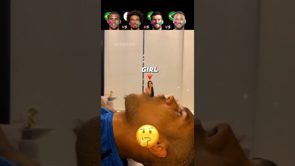 D.Costa VS Afif VS Alisson VS Neymar Jr 🪄🎩 Magic Challenge