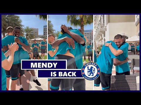 AFCON winner 'Edouard MENDY' links up with Chelsea Teammates for Club World Cup 🏆