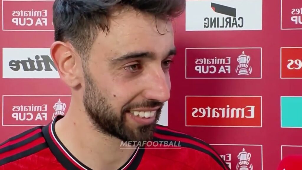 Bruno Fernandes Post Match Interview | Manchester United 2-1 Manchester City