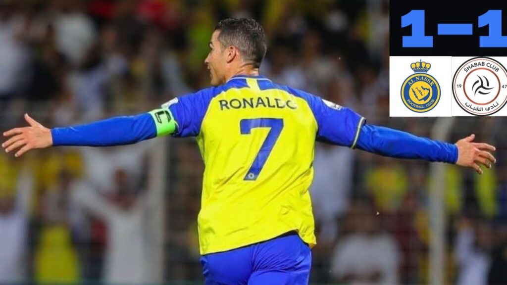AL NASSR VS AL SHIBAB 1–1 || Highlights And Goals 2023 HD