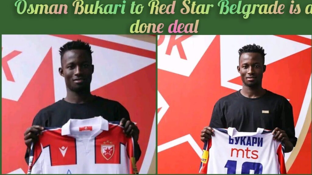 Black Stars winger Osman Bukari signed for Red Star Belgrade from Gent