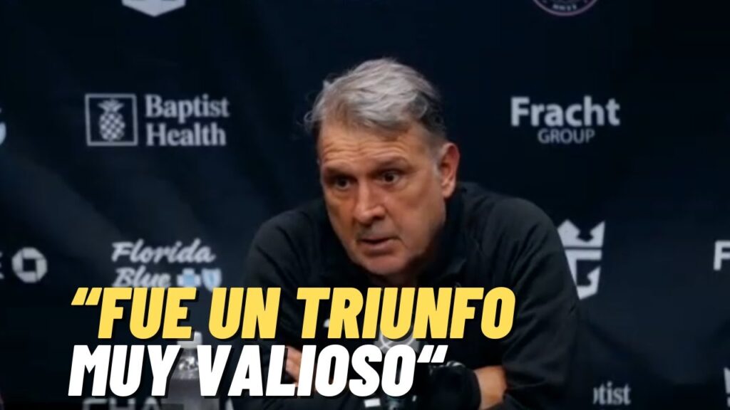 WHITECAPS 1 INTER MIAMI 2 GERARDO MARTINO Conferencia Post Partido