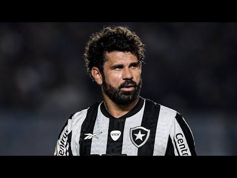 TODOS OS 3 GOLS DE DIEGO COSTA PELO BOTAFOGO
