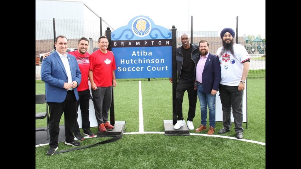 Atiba Hutchinson Soccer Court Official Opening & Celebrity Match @ Brampton's Century Gardens