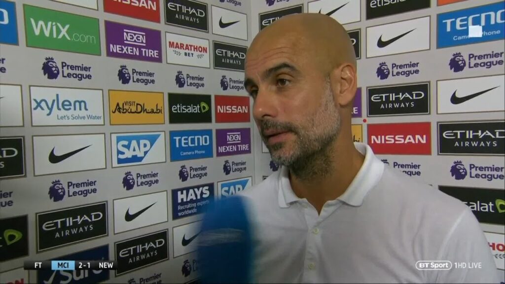 Pep Guardiola explains Leroy Sane's unexpected absence against Newcastle