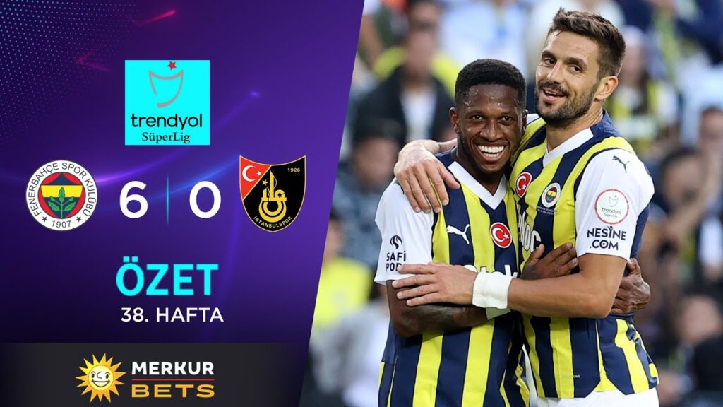 Merkur-Sports | Fenerbahçe (6-0) İstanbulspor - Highlights/Özet | Trendyol Süper Lig - 2023/24