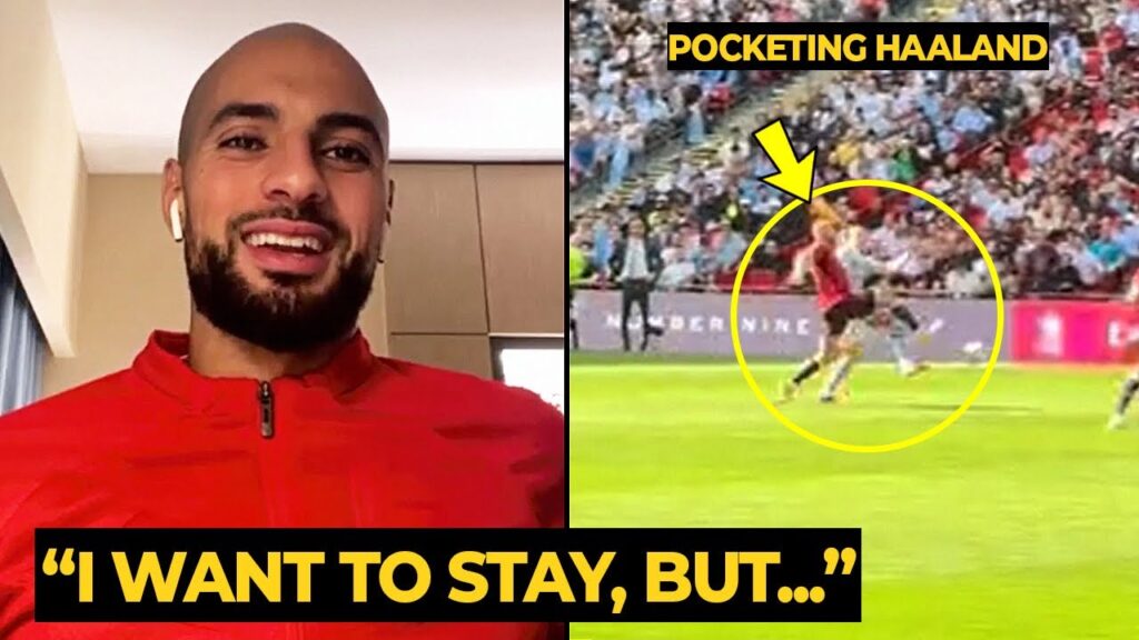 Sofyan Amrabat reaction after United fans asked him to stay | Man Utd News Sofyan Amrabat reaction after United fans asked him to stay | Man Utd News