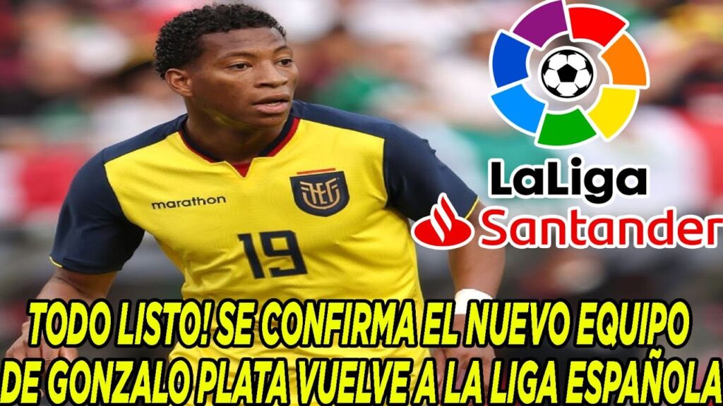 TODO LISTO! SE CONFIRMA EL NUEVO EQUIPO DE GONZALO PLATA VUELVE A LA LIGA ESPAÑOLA TODO LISTO! SE CONFIRMA EL NUEVO EQUIPO DE GONZALO PLATA VUELVE A LA LIGA ESPAÑOLA