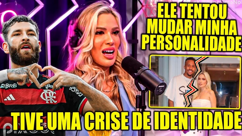 KAROLINE ATUAL NAMORADA DE LÉO PEREIRA DO FLAMENGO E EX DO EDER MILITÃO DO REAL MADRID ABRIU O JOGO