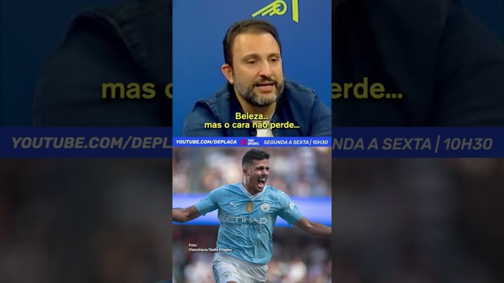 "O RODRI NÃO PERDE, O CITY TEM TRÊS DERROTAS NA TEMPORADA E ELE NÃO ESTAVA EM NENHUMA" - #shorts