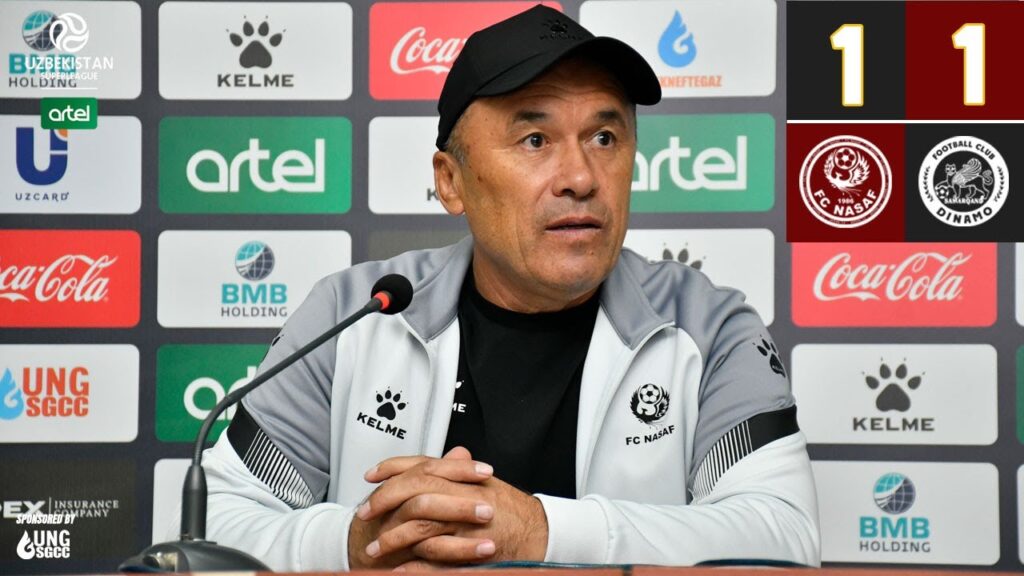 NASAF 1:1 DINAMO uchrashuvdan so‘ng Ro‘ziqul Berdiyevning fikrlari