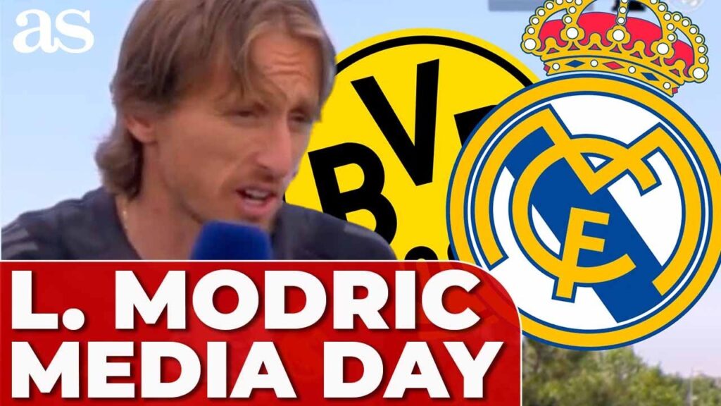 MODRIC | ENTREVISTA FINAL CHAMPIONS LEAGUE | Media day Real Madrid Borussia