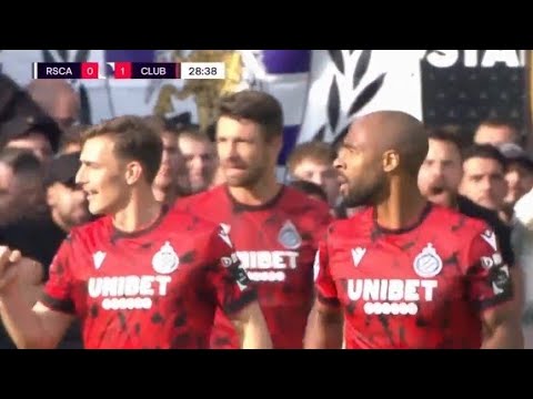 RSC Anderlecht vs Club Brugge KV 0-1 Denis Odoi score only goal in win for Brugge Match recap