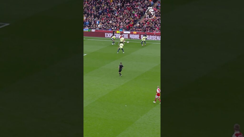 Exquisite Ødegaard cross & Xhaka goal!