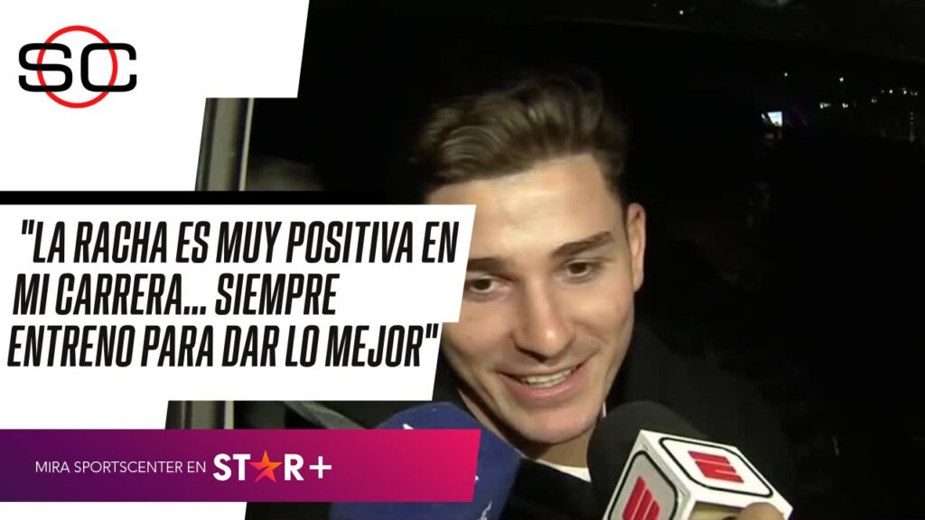 ¡JULIÁN ÁLVAREZ LLEGÓ A LA ARGENTINA! El delantero del Manchester City arribó al país