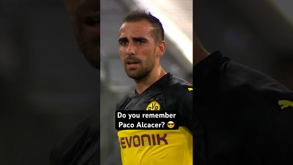 Paco Alcácer with a BEAUTIFUL stroke 🚀⚽️
