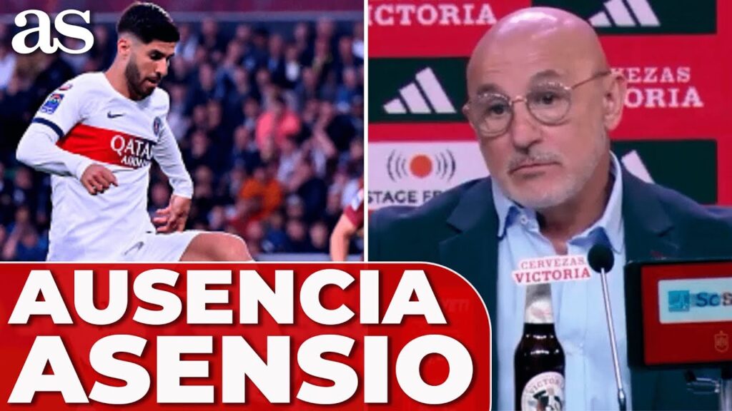 ASENSIO | DE LA FUENTE EXPLICA POR QUÉ NO VA A LA EUROCOPA 2024 el del PSG | SELECCIÓN