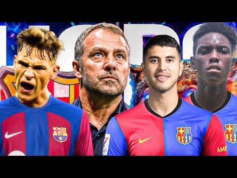 Hansi Flick face à une MISSION. Joshua Kimmich au Barça ? Exequiel Palacios et Allen Obando au Barça