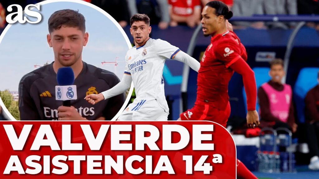 VALVERDE explica su asistencia a VINICIUS en la FINAL de la CHAMPIONS de PARÍS