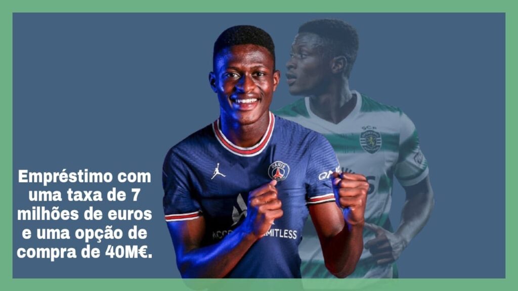 NUNO MENDES CHEGA A PARIS - BOA SORTE