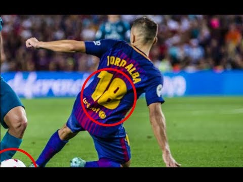 Jordi Alba Ridiculous Goal Line Clearance vs Real Madrid
