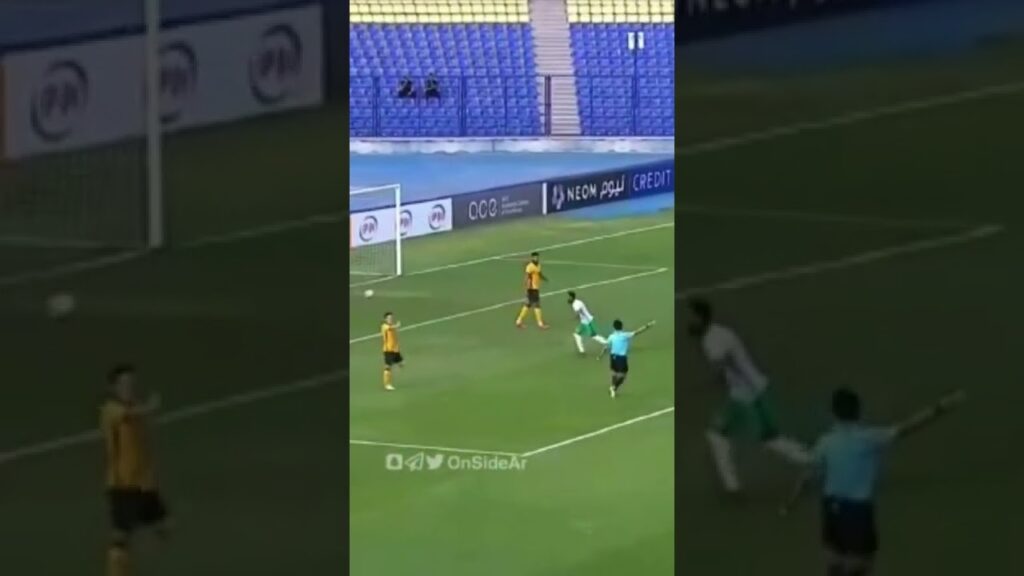 هدف السعودي الاول