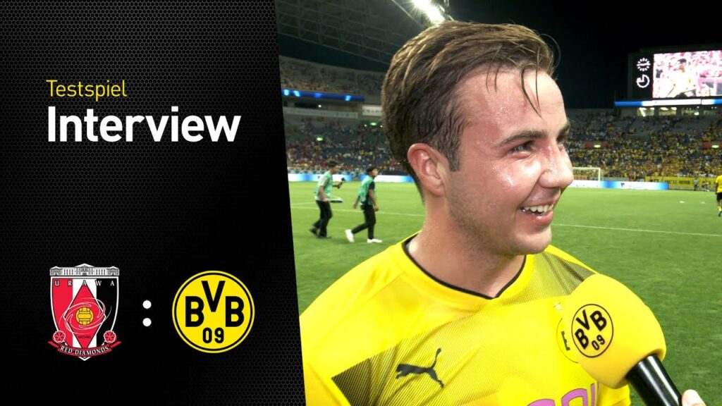Mario Götze im Interview nach seinem Comeback | Urawa Red Diamonds - BVB 2:3