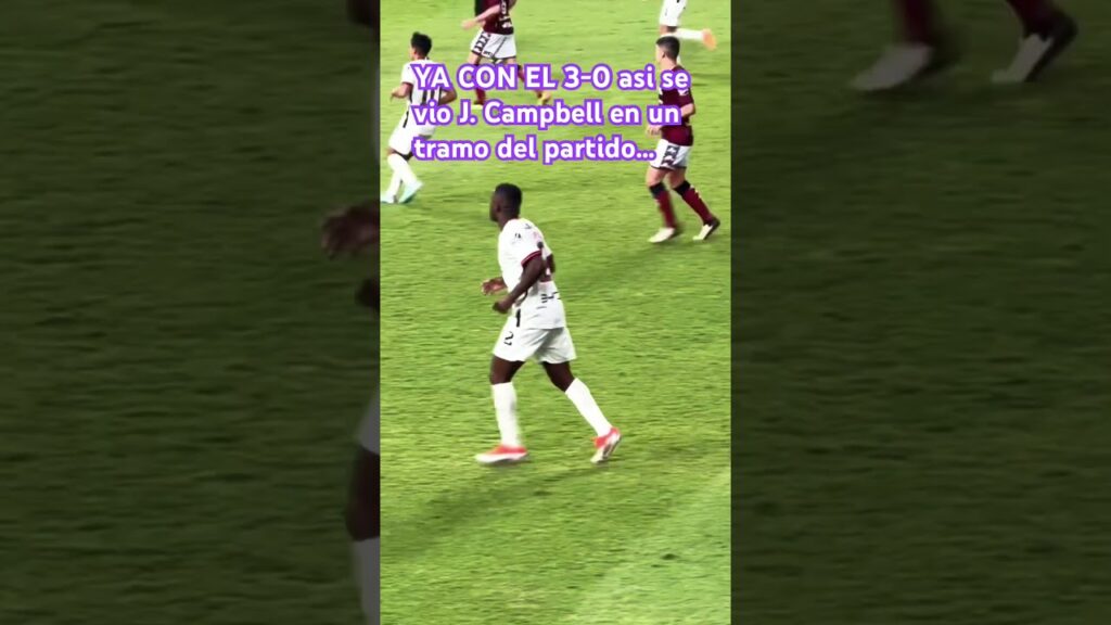 J. Campbell se vio sin ganas en los 10 minutos finales. Ya todos sabiamos el resultado.. #saprissa