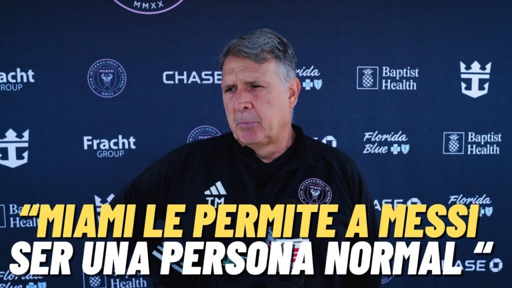 INTER MIAMI VS ATLANTA UNITED GERARDO MARTINO Conferencia Pre Partido