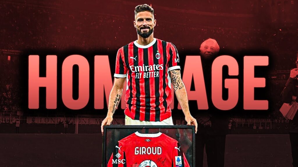 👋 Giroud quitte Milan par la grande porte…