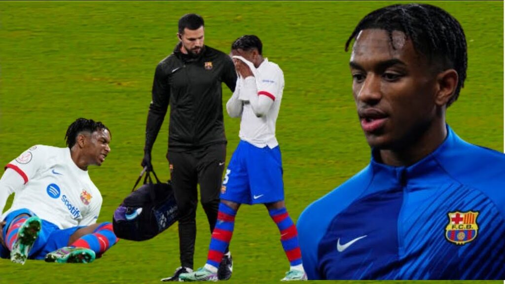 Alejandro Balde's Last Game Before The Injury! / Alejandro Balde Injury vs Athletic Club