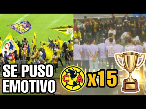 Henry Martín y las Barras del América en el FESTEJO del BICAMPEONATO