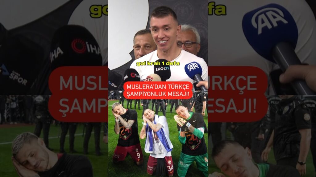 🤩 Fernando Muslera’dan Galatasaray taraftarına Türkçe şampiyonluk mesajı!