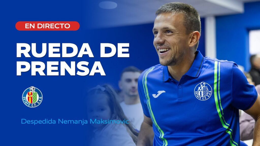 EN DIRECTO | Despedida de Nemanja Maksimovic